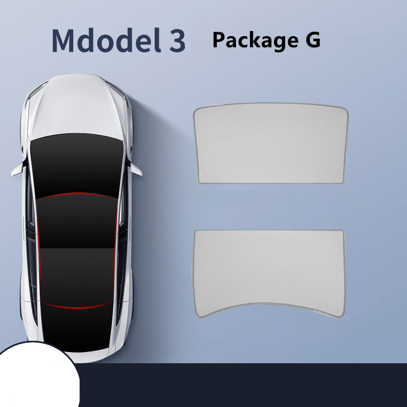 Car Sunroof Sunshade Sunscreen And Heat Insulation Artifact