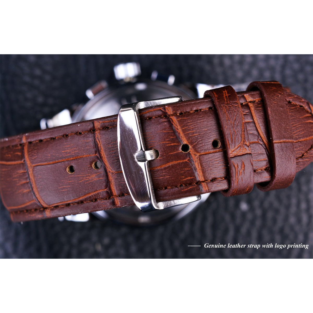 Hollow-out men's automatic mechanical watch