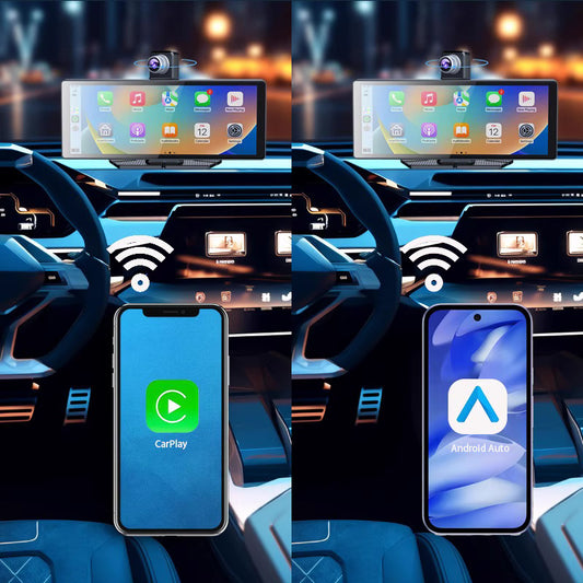 Navigation Portable Screen Car Smart Screen Center Console Driving DVR Touchscreen