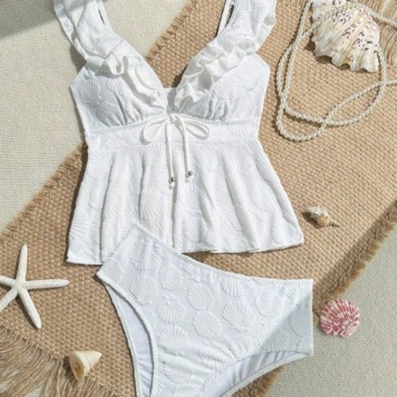 Beach Swimsuit Women's Solid Color Suit Sexy Bikini