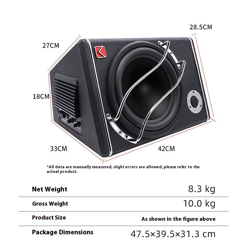 Refit A 10-inch Car Subwoofer
