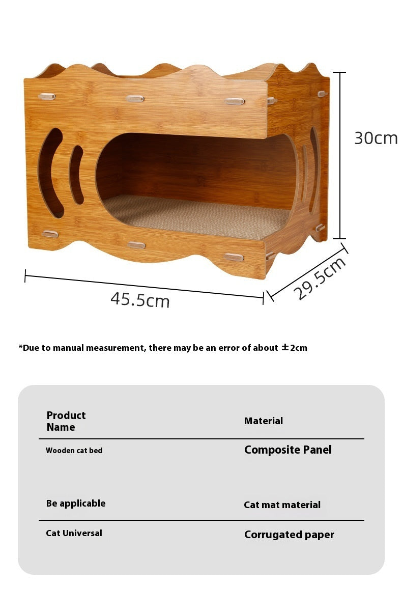 Cat Scratch Board Integrated Wear-resistant Non-chip Vertical Double Layer