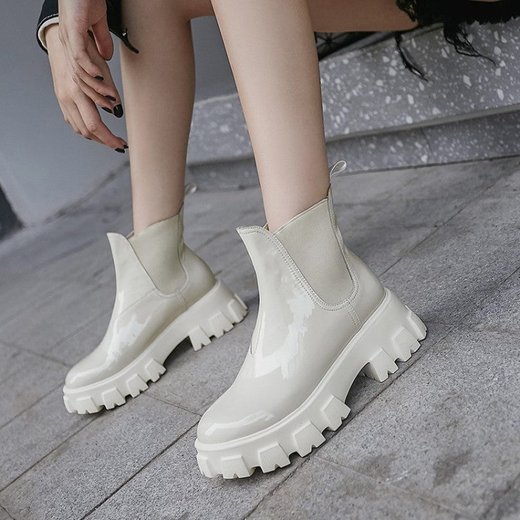 Casual Thick-soled Platform Platform Thin Boots