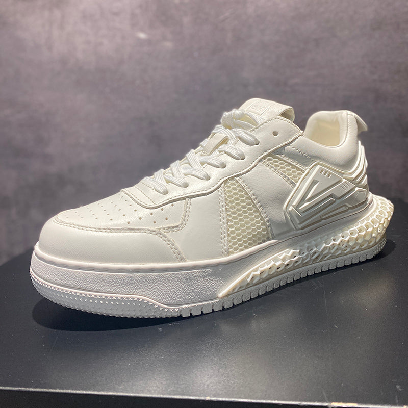 Men's Summer Leather Breathable Casual Shoes