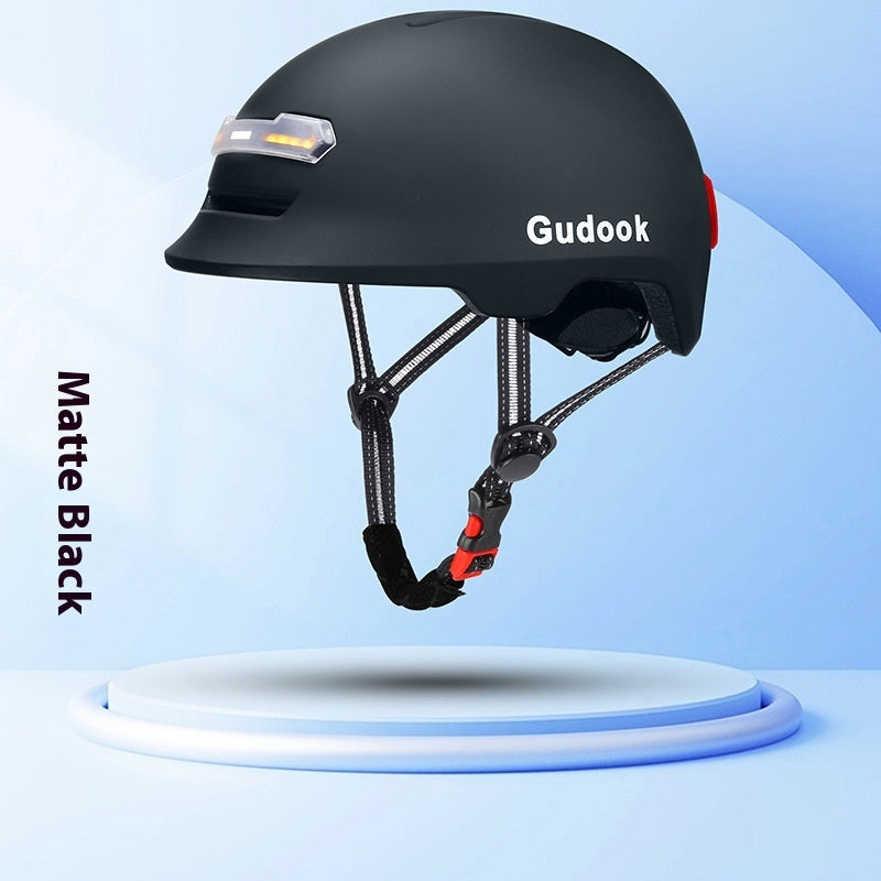 Front And Rear With Steering Kill Car Lights Voice Button Dual Control Smart Helmet Basket Teeth Answer Call Music Navigation