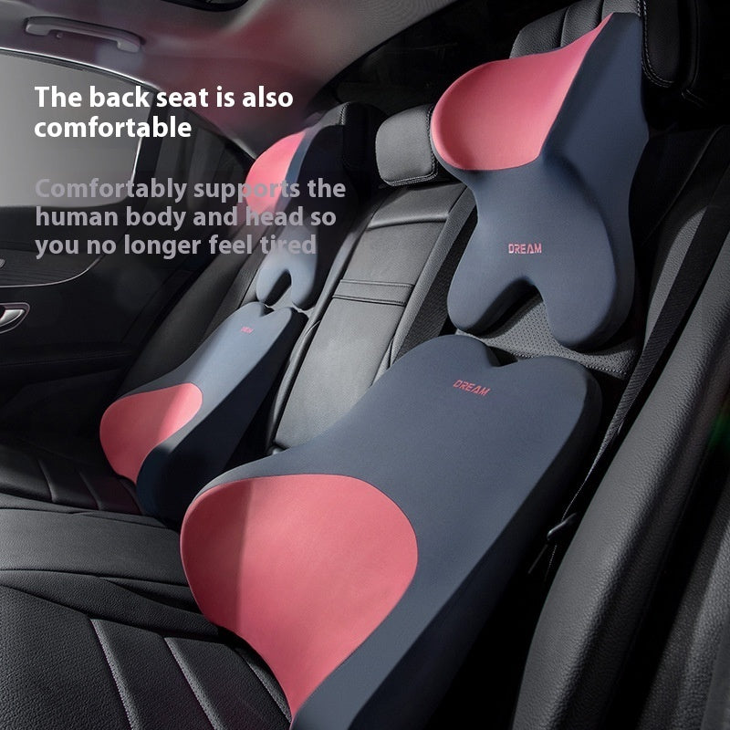 Automotive Headrest Memory Foam Neck Pillow Car Backrest Cushion