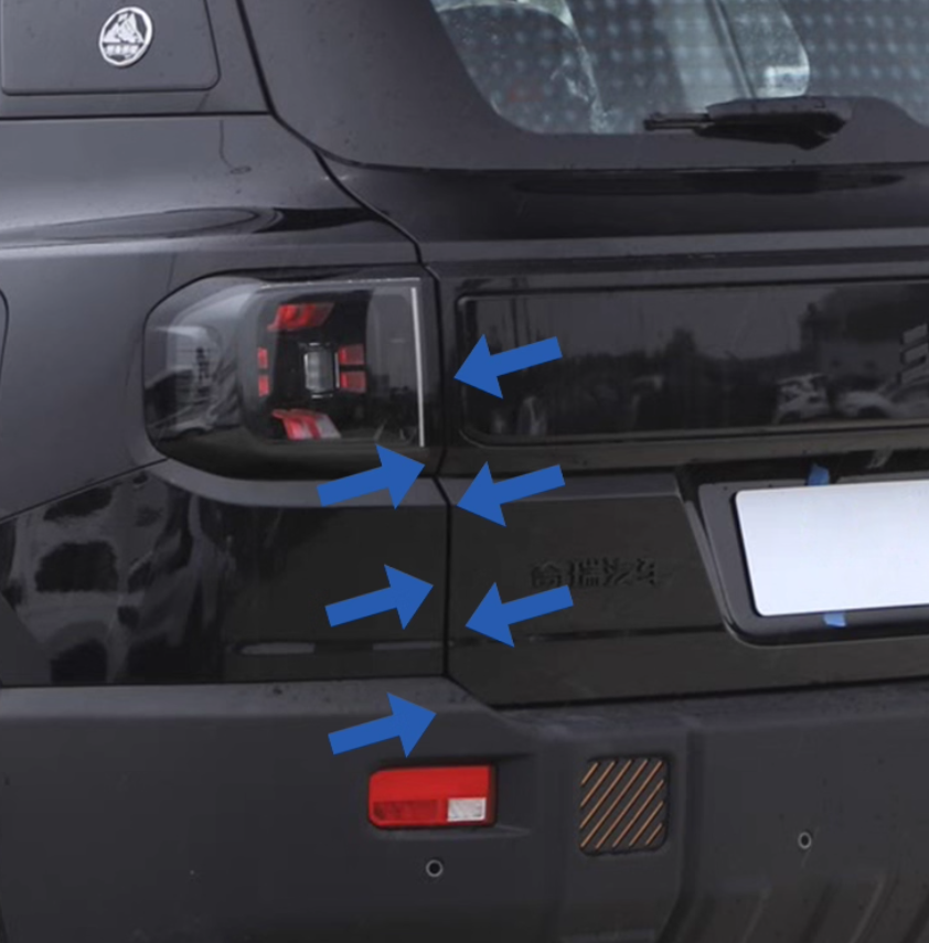 Electric Tailgate Modified With Original Factory-style Trunk Foot Kicks