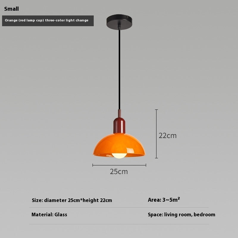 Antique Chandelier Restaurant Simple Modern Bauhaus Creative Glass Retro