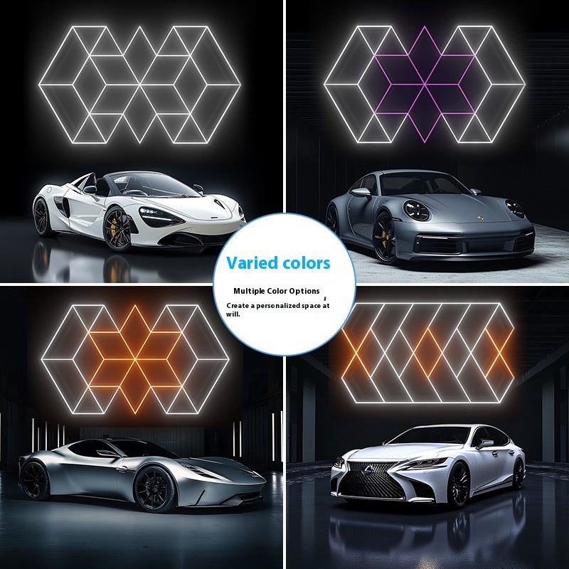 Honeycomb Car Beauty Led Station Light