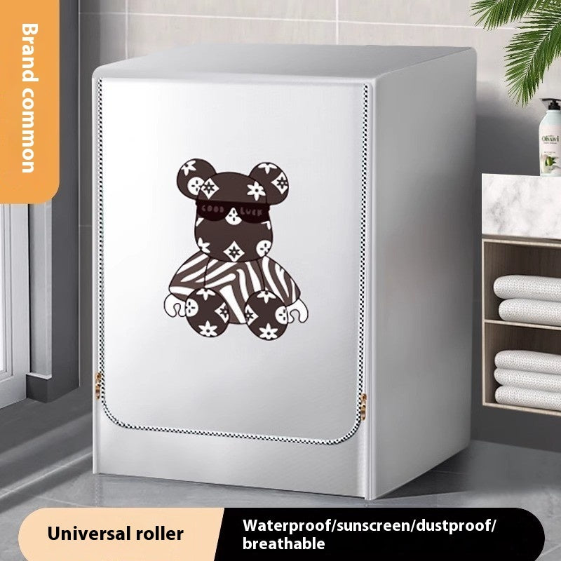 Roller Washing Machine Cover Waterproof Sunscreen Cover Dust Cover UV Protection