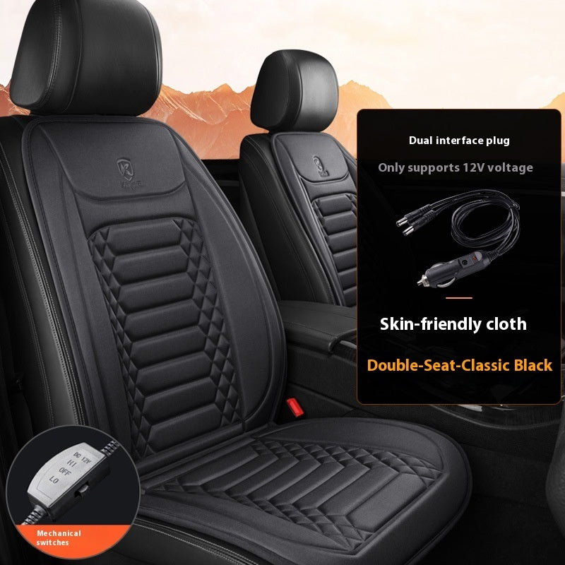 Winter Warm Plush Car Electric Heating Seat