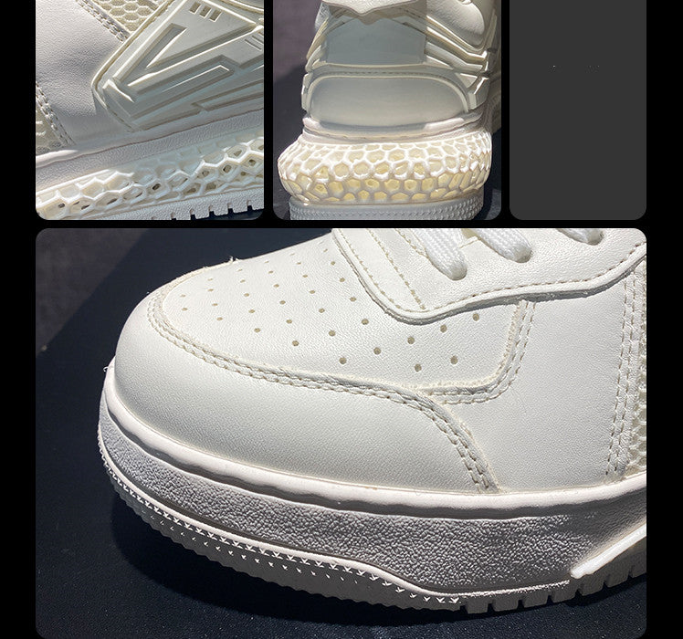Men's Summer Leather Breathable Casual Shoes
