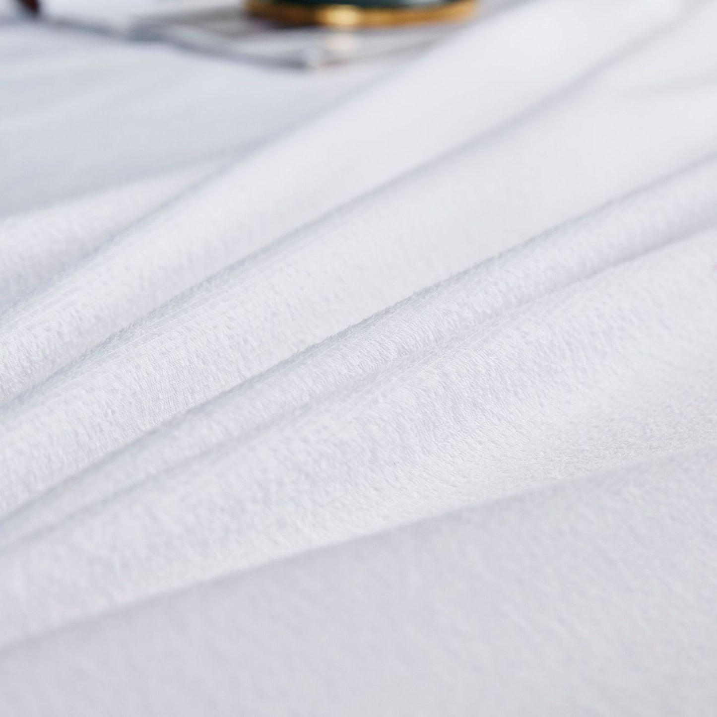 Towel Cloth Lace-up Waterproof Mattress Protector Solid Color Bedspread