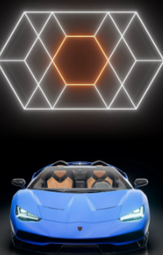 Honeycomb Car Beauty Led Station Light