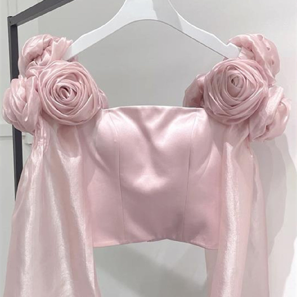 Women's Fashion Flared Sleeve Shirt