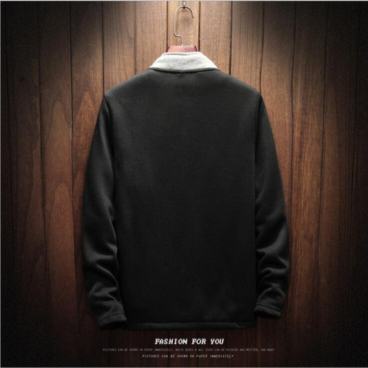 Foreign Trade Autumn Clothing New Men's Sweater All-match Cardigan