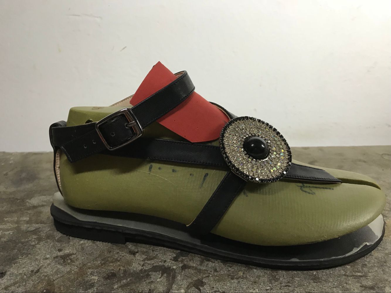 Rhinestone Compass Roman Sandals Plus Size Women's Shoes