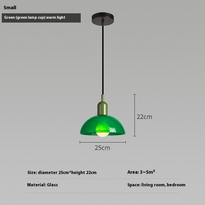 Antique Chandelier Restaurant Simple Modern Bauhaus Creative Glass Retro
