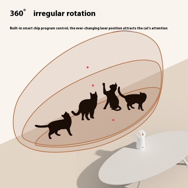 Cat's Paw Laser Toys Intelligent Interaction Three Modes Relieving Stuffy Artifact