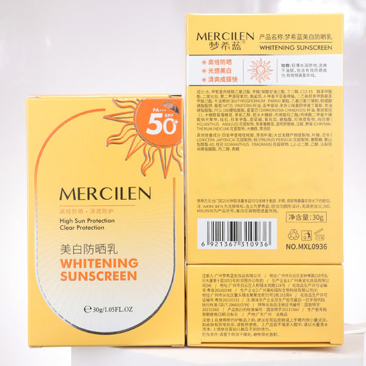 Moisturizing Isolation UV Protection Whitening Sunscreen Lotion