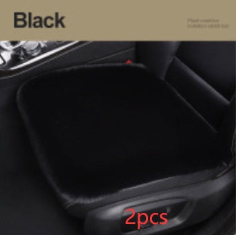 Car Seat Winter Plush Single Seat Square Cushion