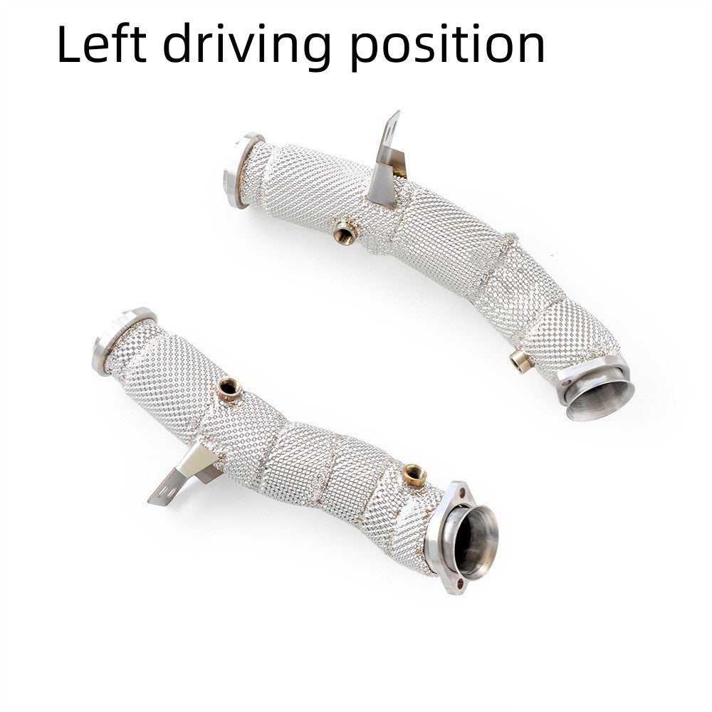 Stainless Steel Free-flowing Downpipe With Heat Insulation Layer