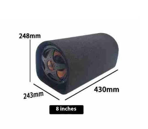 Car Subwoofer 70W High Power 6-inch 8-inch 10-inch Tunnel-shaped Car Audio