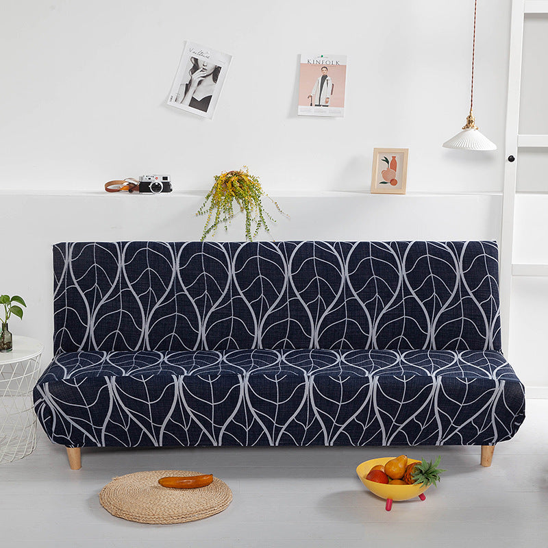 Stretch Folding Sofa Without Armrest Fitted Sheet Bedspread