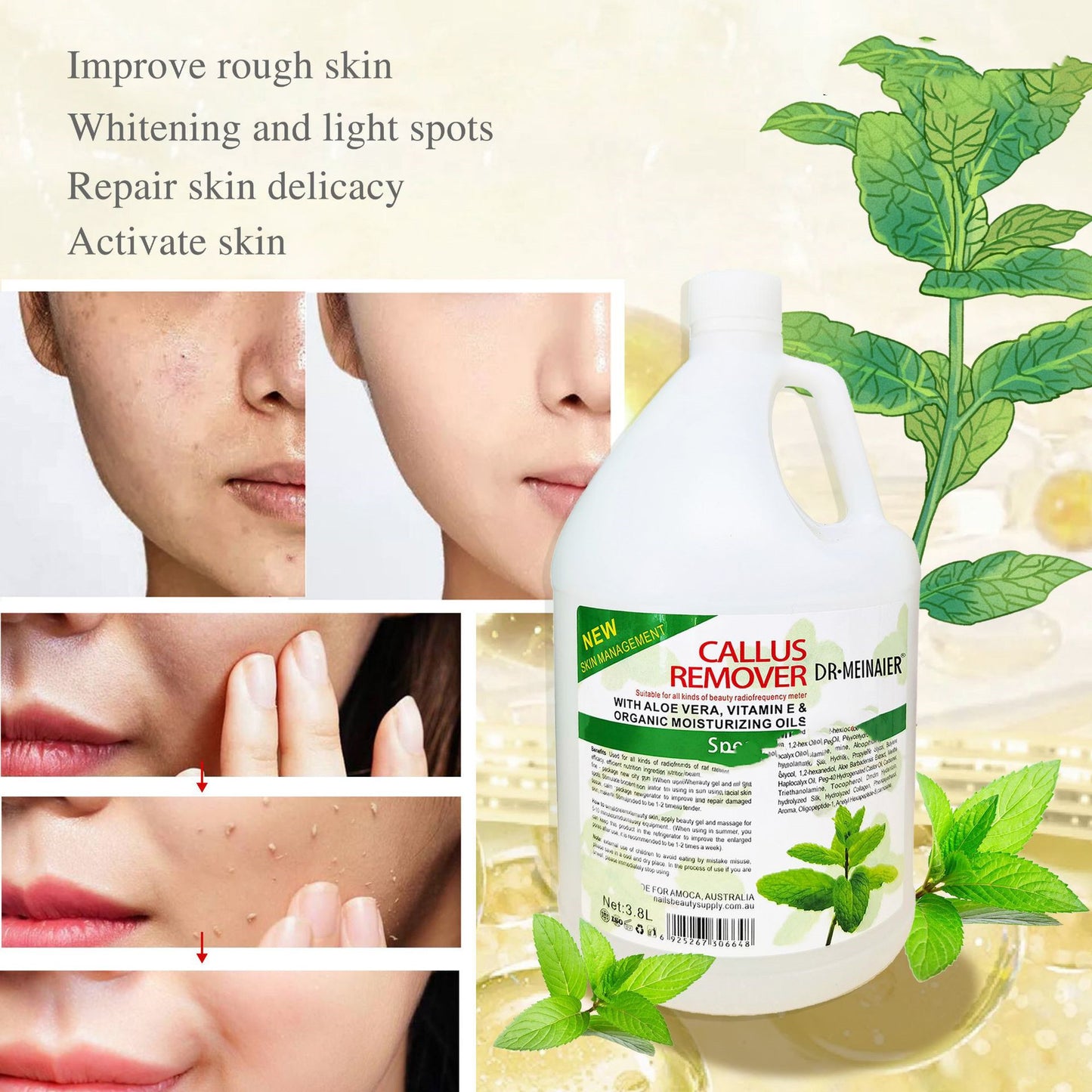 Exfoliating Gel Gentle Deep Cleansing