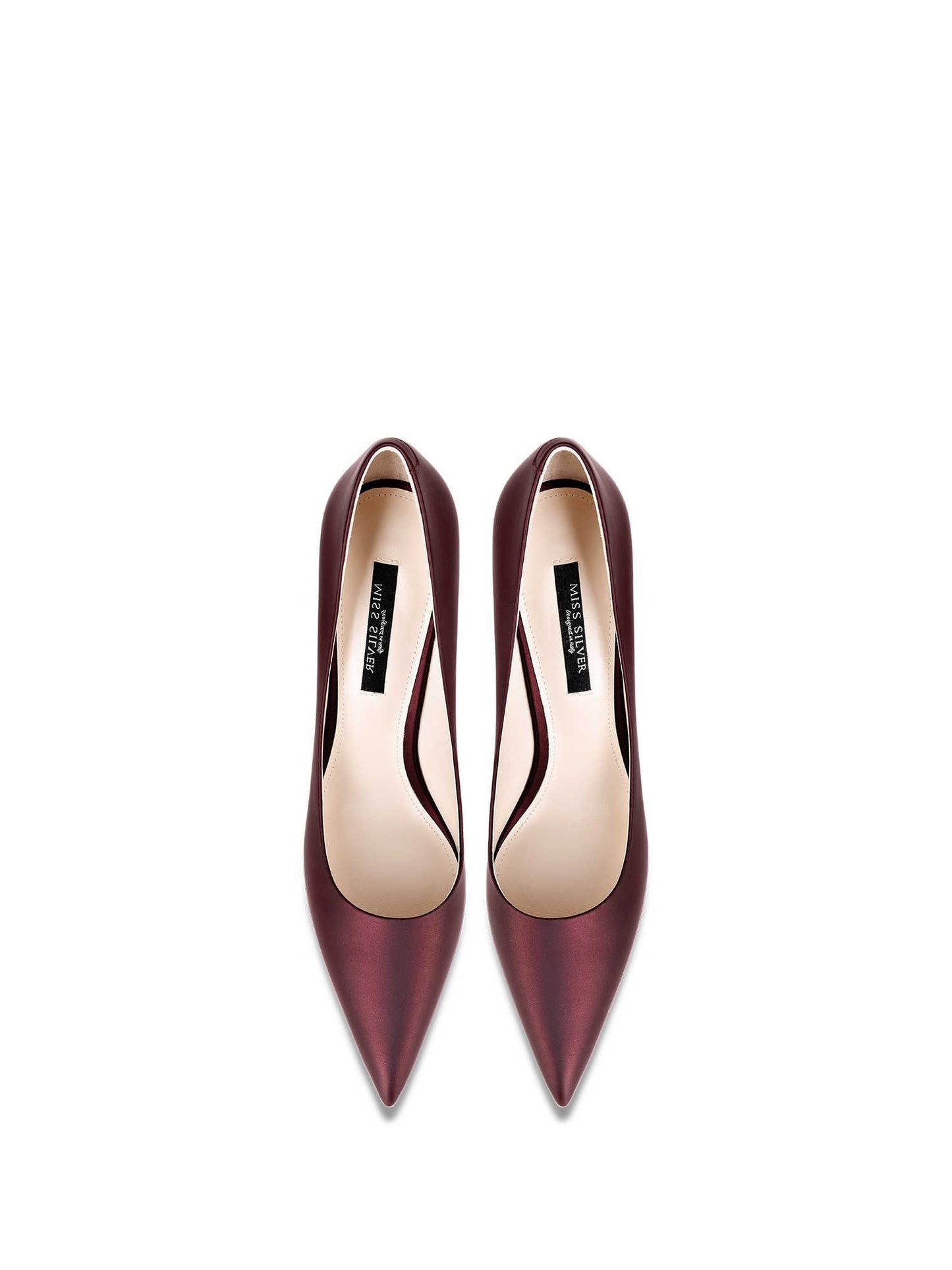 Pointed High Heels Women's Stiletto Heel Leather Pumps