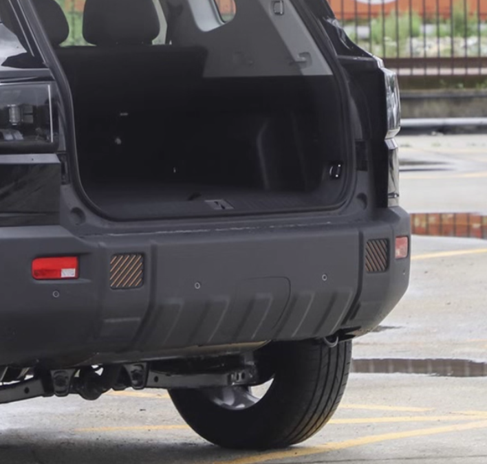 Electric Tailgate Modified With Original Factory-style Trunk Foot Kicks