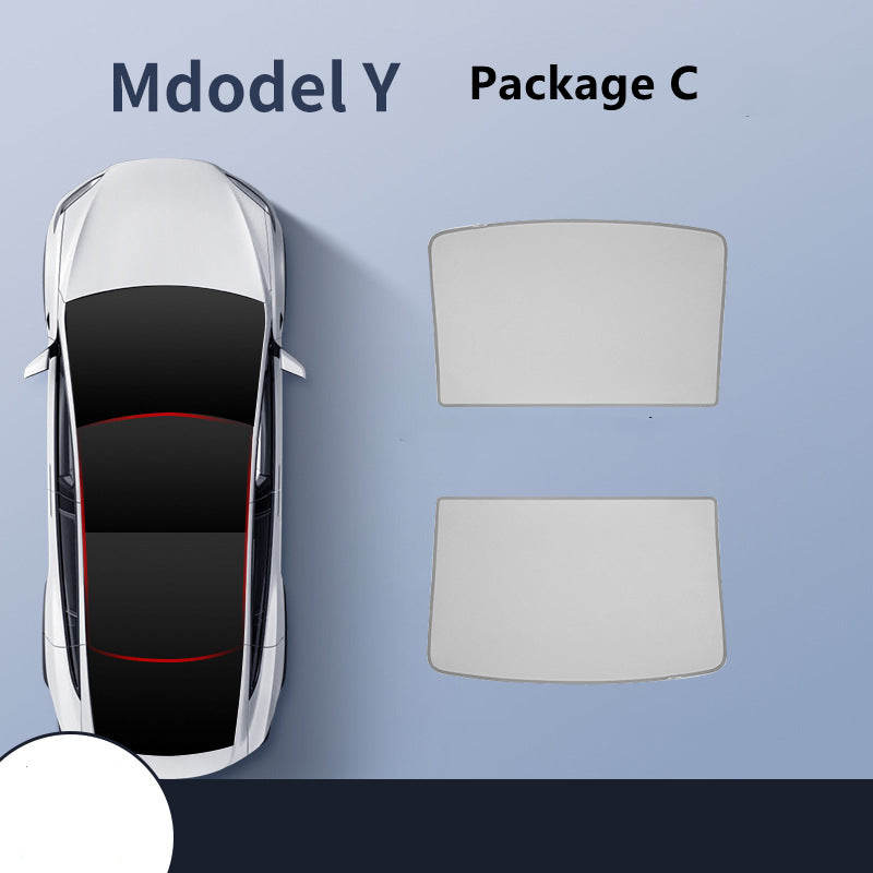 Car Sunroof Sunshade Sunscreen And Heat Insulation Artifact