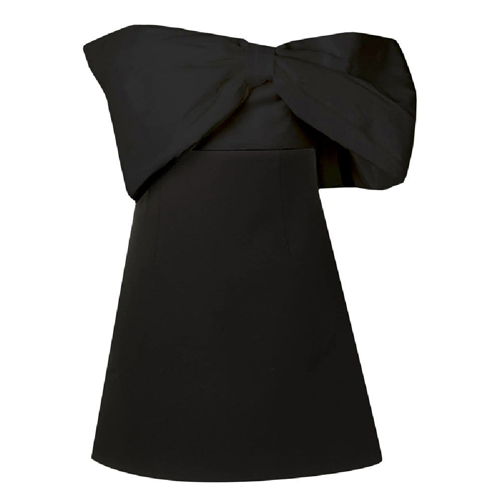 Women's Fashion Irregular Bow Dress