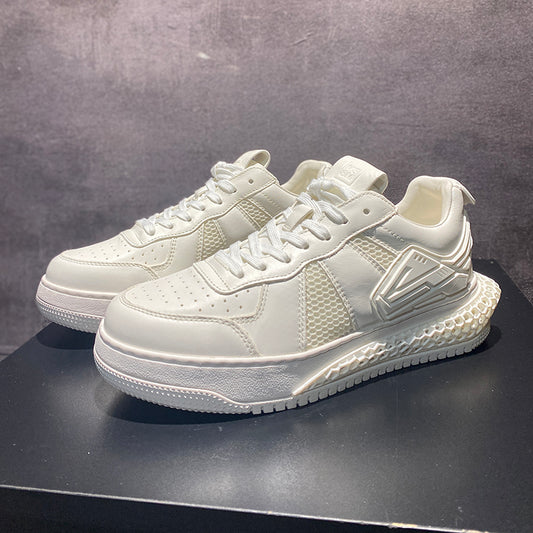 Men's Summer Leather Breathable Casual Shoes