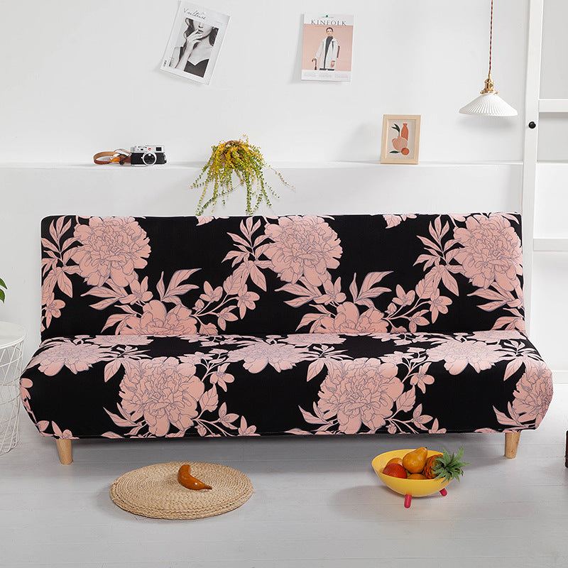 Stretch Folding Sofa Without Armrest Fitted Sheet Bedspread