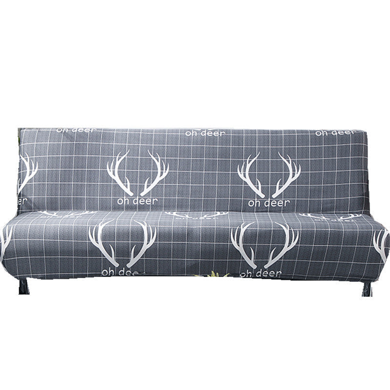 Stretch Folding Sofa Without Armrest Fitted Sheet Bedspread