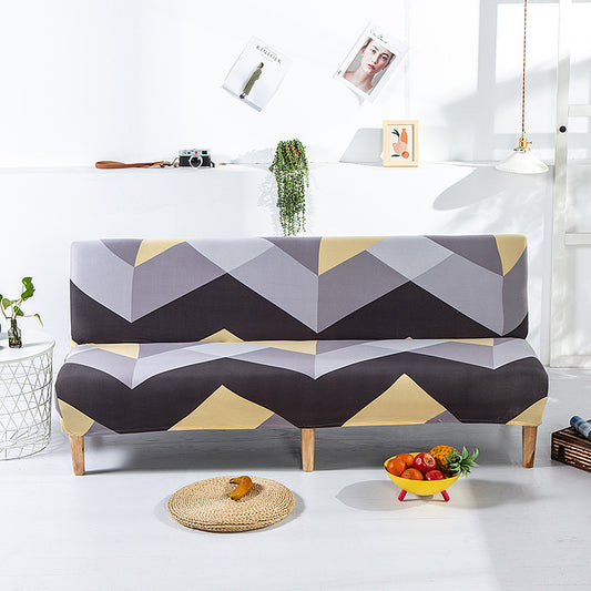 Stretch Folding Sofa Without Armrest Fitted Sheet Bedspread