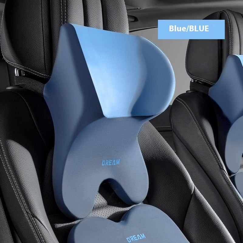 Automotive Headrest Memory Foam Neck Pillow Car Backrest Cushion