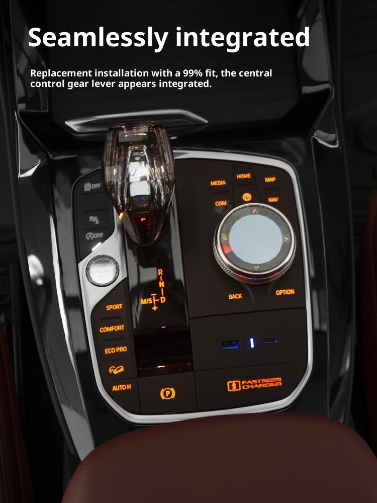 Minimally Designed Car Interior Decoration And Car Charger