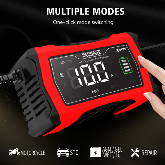 Fiberglass Car Motorcycle Storage Battery Charger