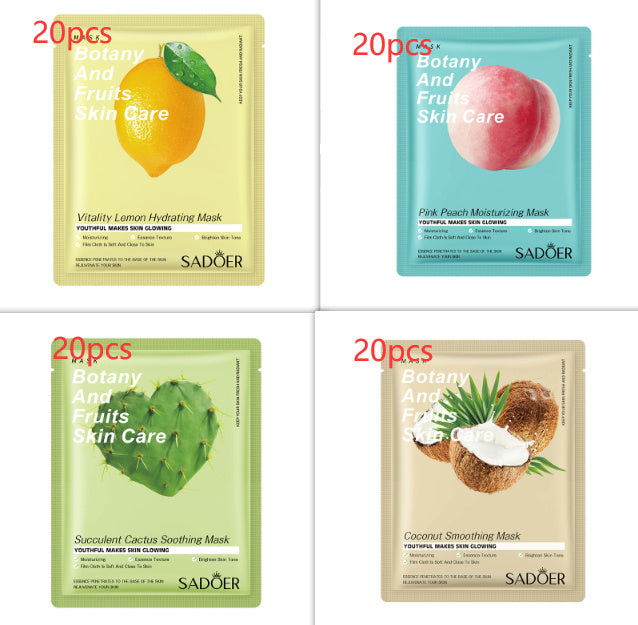 SADOER Full English Fruit Plant Mask Hydrating