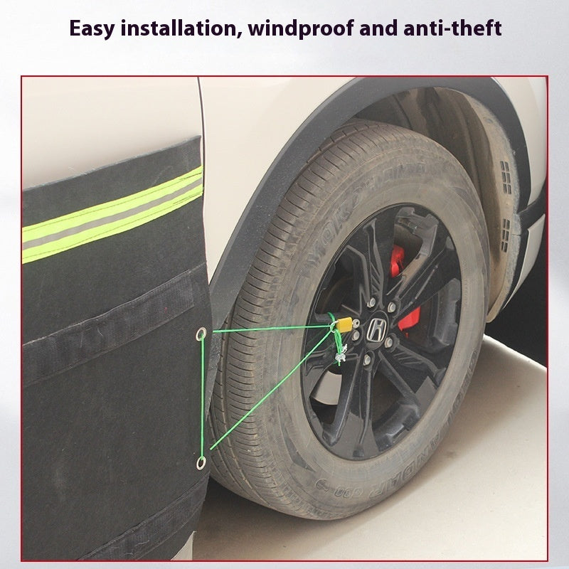 Fully Enclosed Car Mouse-proof Fence Car Felt Mouse-proof Cover Enclosure