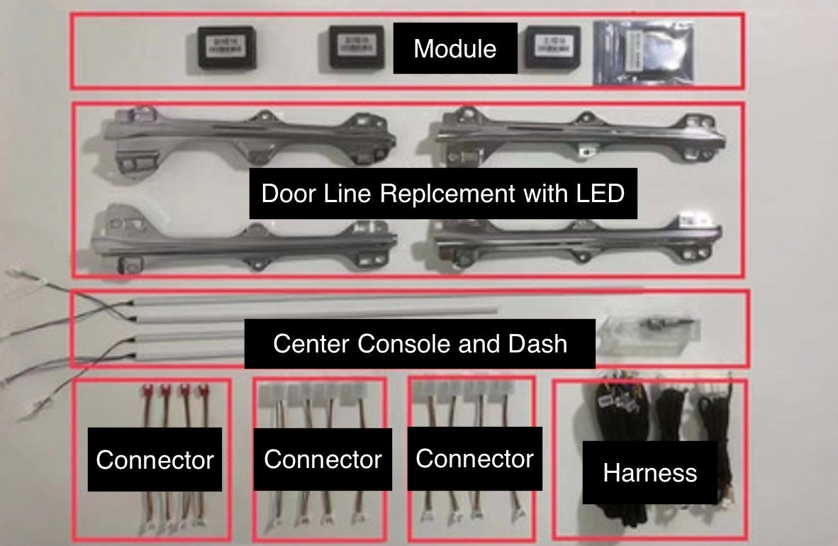For Mazda 64 Color Car Interior Design Modification Gas Ambience Light