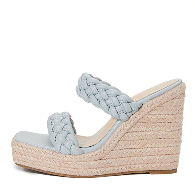Sloped Toe High Heel Sandals Female