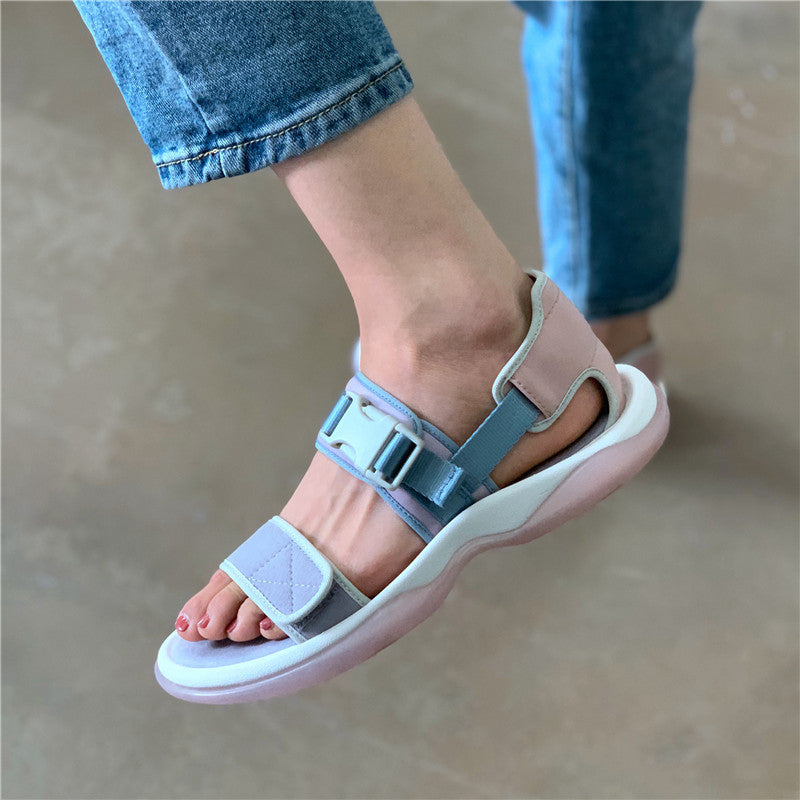 Sport Sandals Rome Flat Large Size Beach Shoes