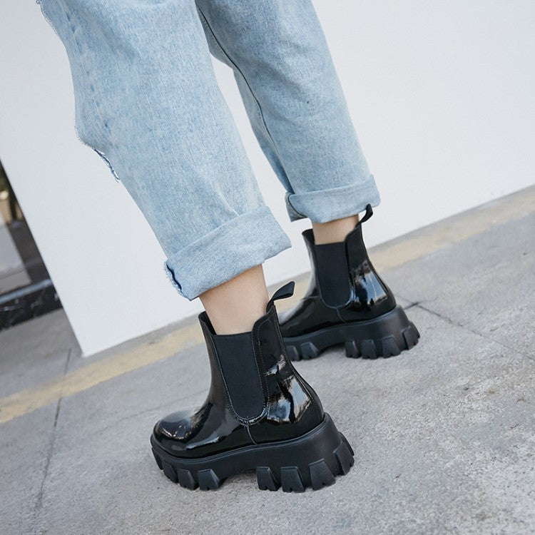Casual Thick-soled Platform Platform Thin Boots
